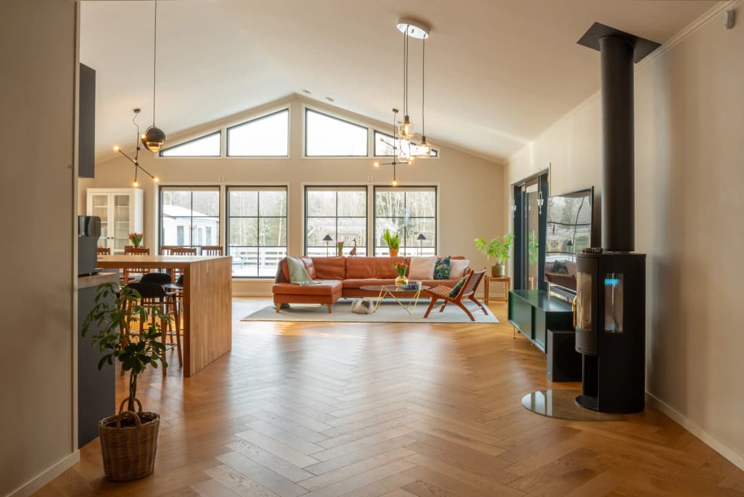 Bild av Modernt enplanshus i Sviby